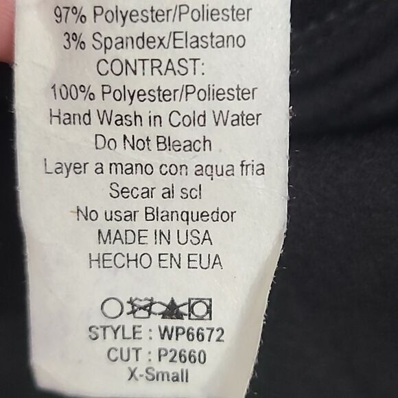 Fashion Nova Running Start Mesh Leggings Black/Orange XS 0/1 High Rise Pant - Picture 7 of 9